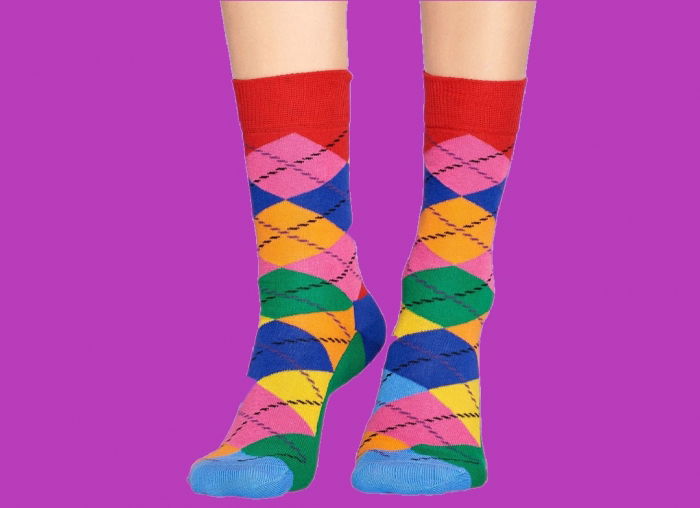 Sosete Happy Socks cu romburi [2]