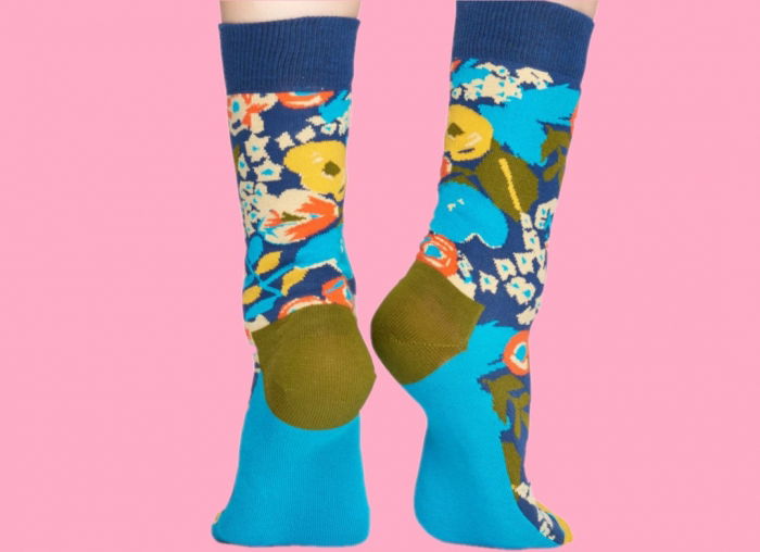 Sosete inalte cu flori Wiz Khalifa [2]