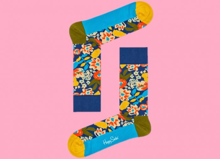 Sosete inalte cu flori Wiz Khalifa [3]