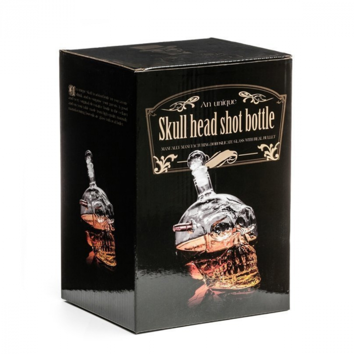 Sticla Craniu cu glont, 700 ml [12]