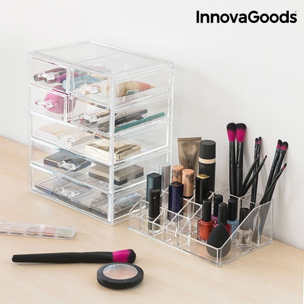Organizator cosmetice machiaj cu 16 compartimente Makeup Dream [2]
