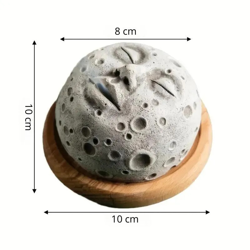 Suport conuri parfumate Moon face [7]