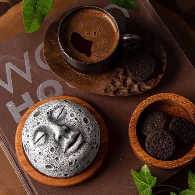 Suport conuri parfumate Moon face [4]