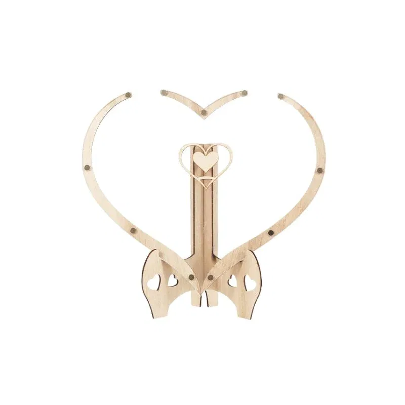 Suport decorativ inima cu mesaje, Cadou cu suflet [6]