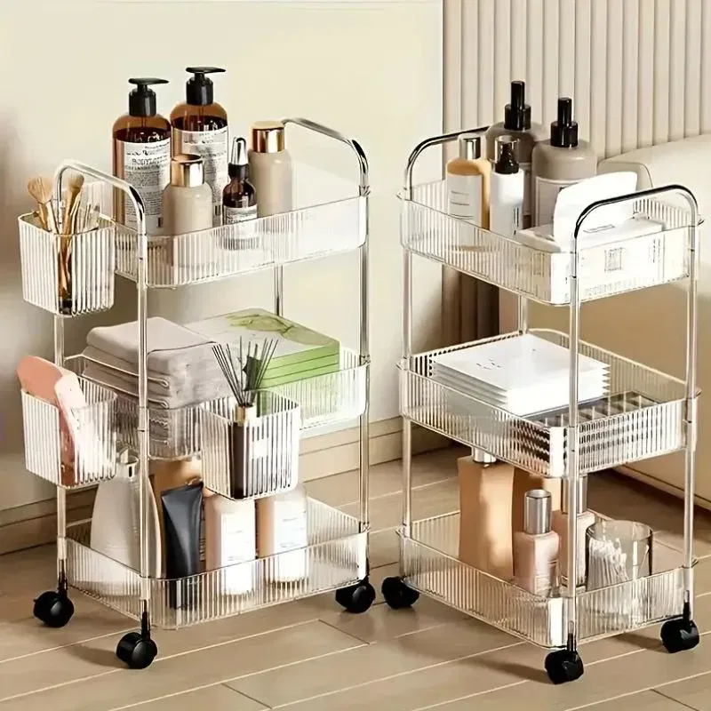 Suport depozitare mobil cu 3 rafturi [3]