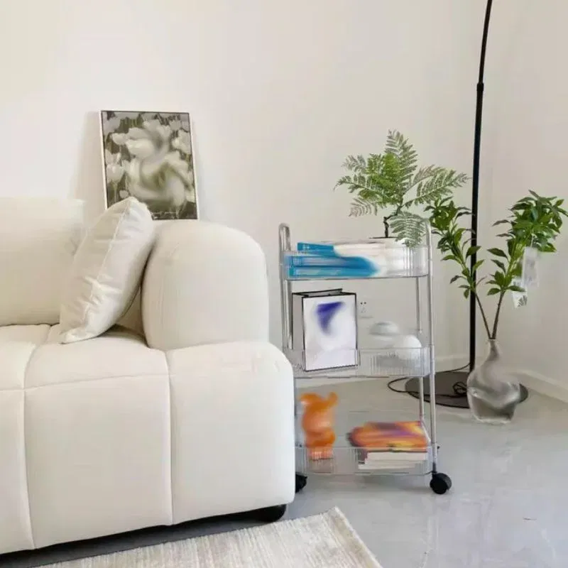 Suport depozitare mobil cu 3 rafturi [4]