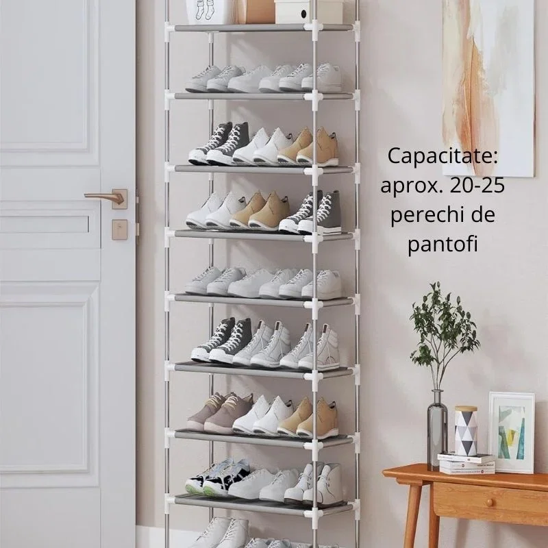 Suport incaltaminte slim cu 9 rafturi [5]