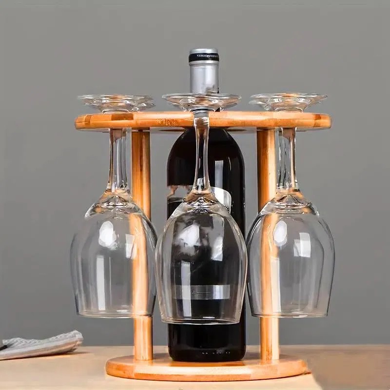 Suport pentru o sticla si 6 pahare de vin [1]