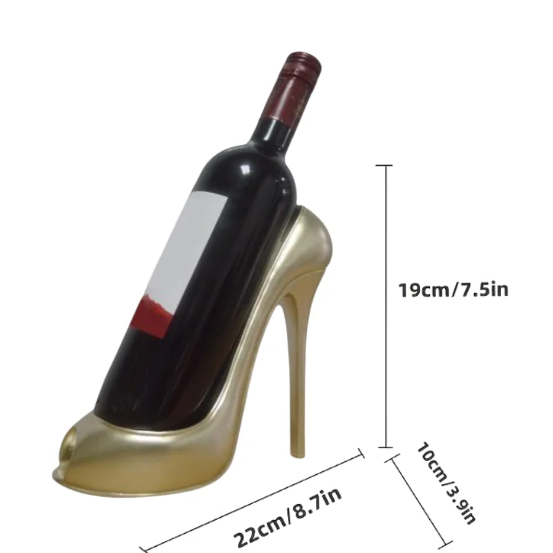 Suport Vin Diva Heel Champagne [7]