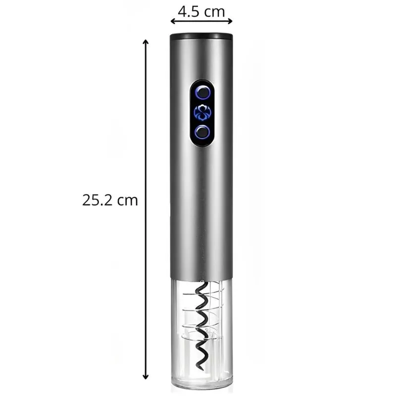 Tirbuson electric cu accesorii vin, set cadou 4 piese [12]