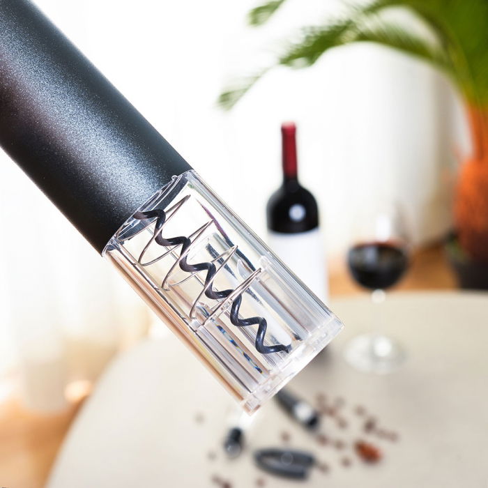 Tirbuson electric cu accesorii vin, set cadou 4 piese [5]