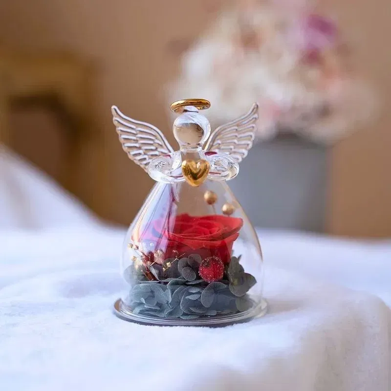 Trandafir criogenic cu Inger pazitor [4]