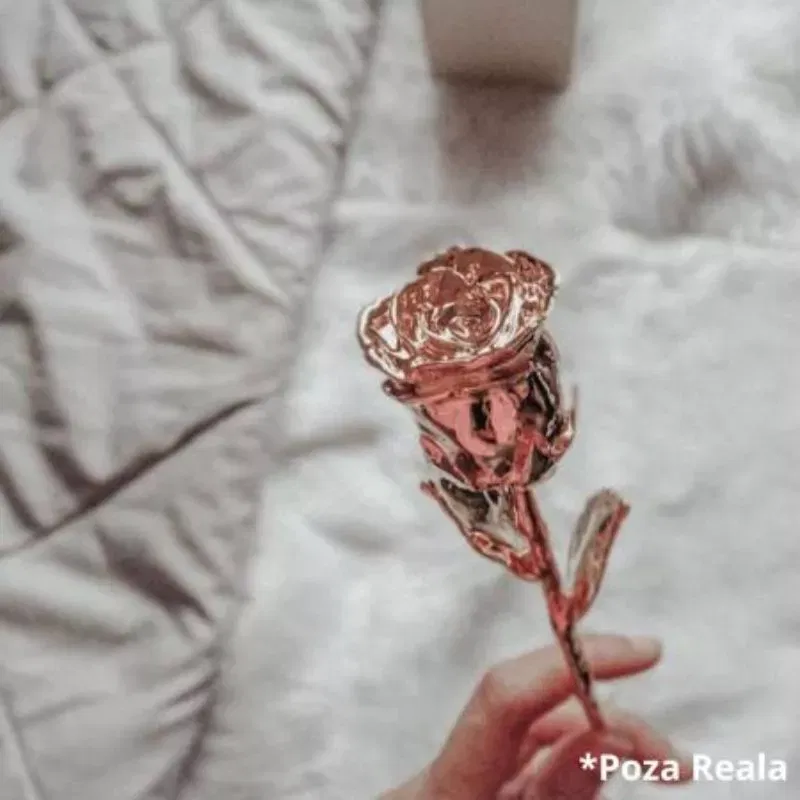 Trandafir placat cu aur de 24K [15]