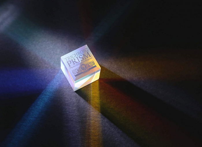 Trichroic Prism Spectacol stiintific de culoare [5]