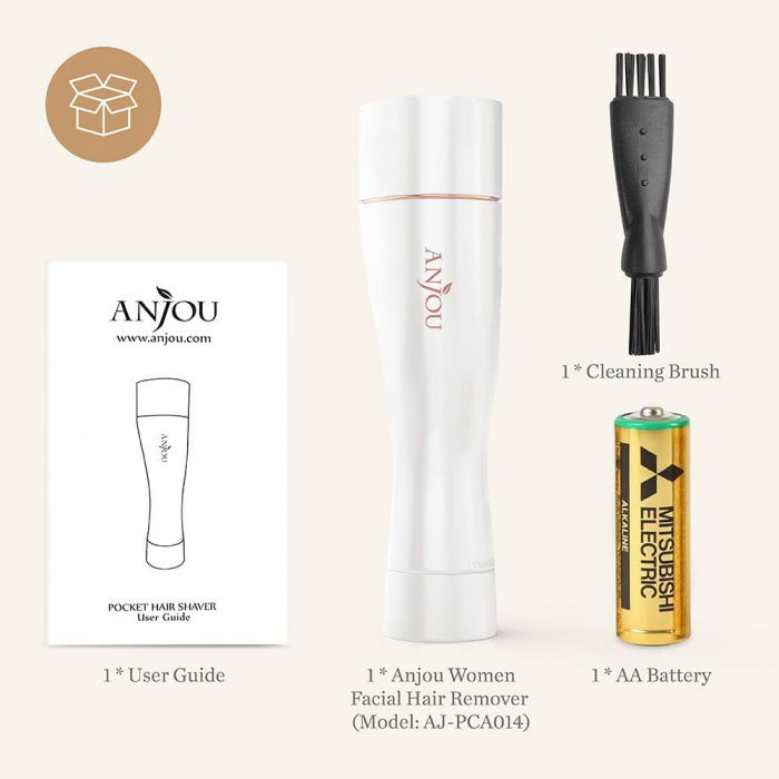 Trimmer facial femei Anjou AJ-PCA014 [5]
