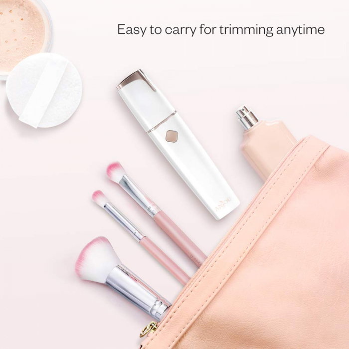 Trimmer facial femei Anjou AJ-PCA022, Lumina LED [3]