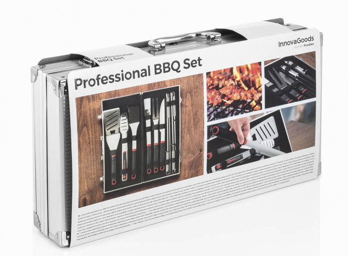 Set ustensile gratar cu servieta premium [7]