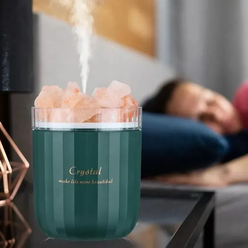 Umidificator portabil cu pietre de sare AromaCrystal [9]