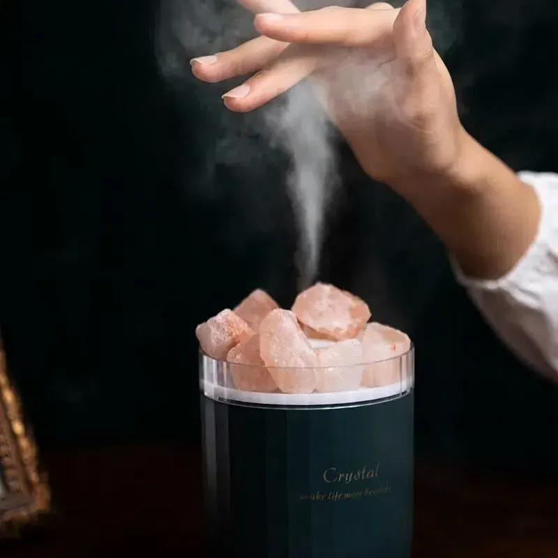 Umidificator portabil cu pietre de sare AromaCrystal [7]