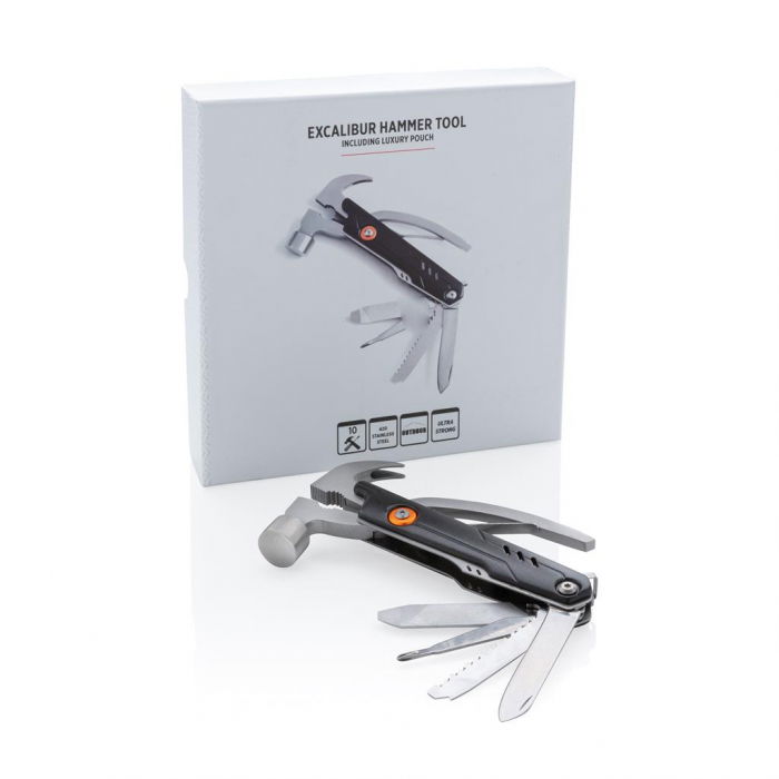 Unealta multifunctionala de buzunar 10 in 1, Excalibur Hammer [6]