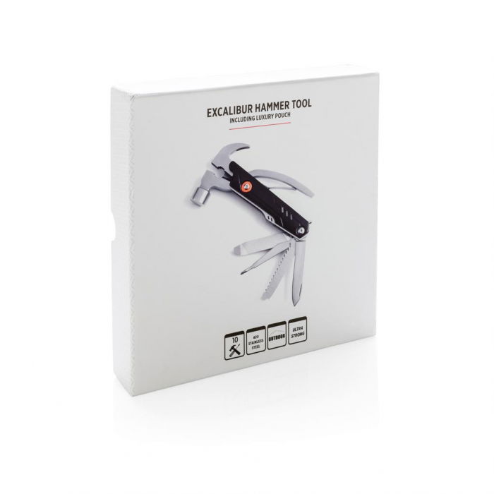 Unealta multifunctionala de buzunar 10 in 1, Excalibur Hammer [8]