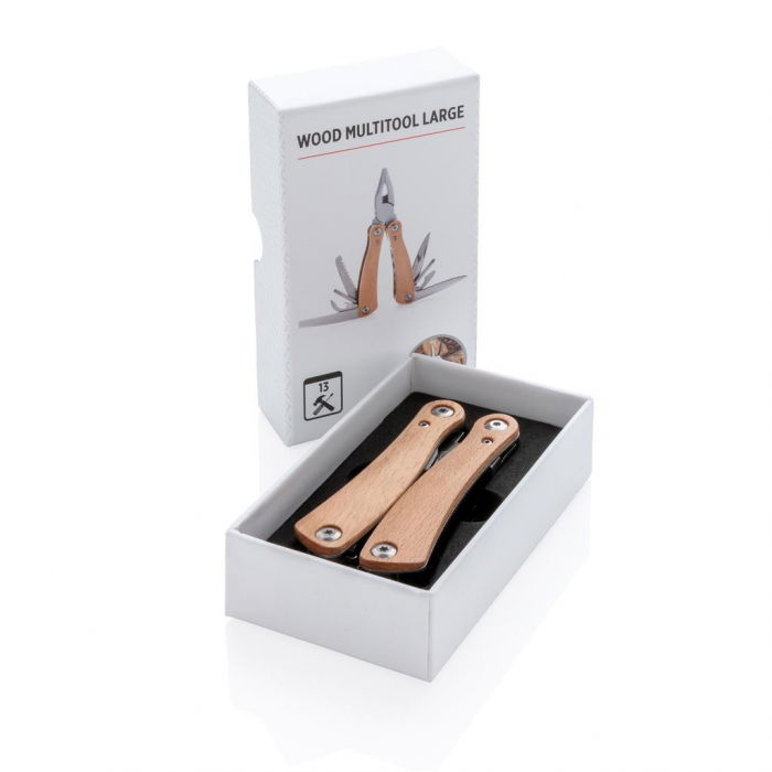 Unealta multifunctionala de buzunar 13 in 1, Wood [6]