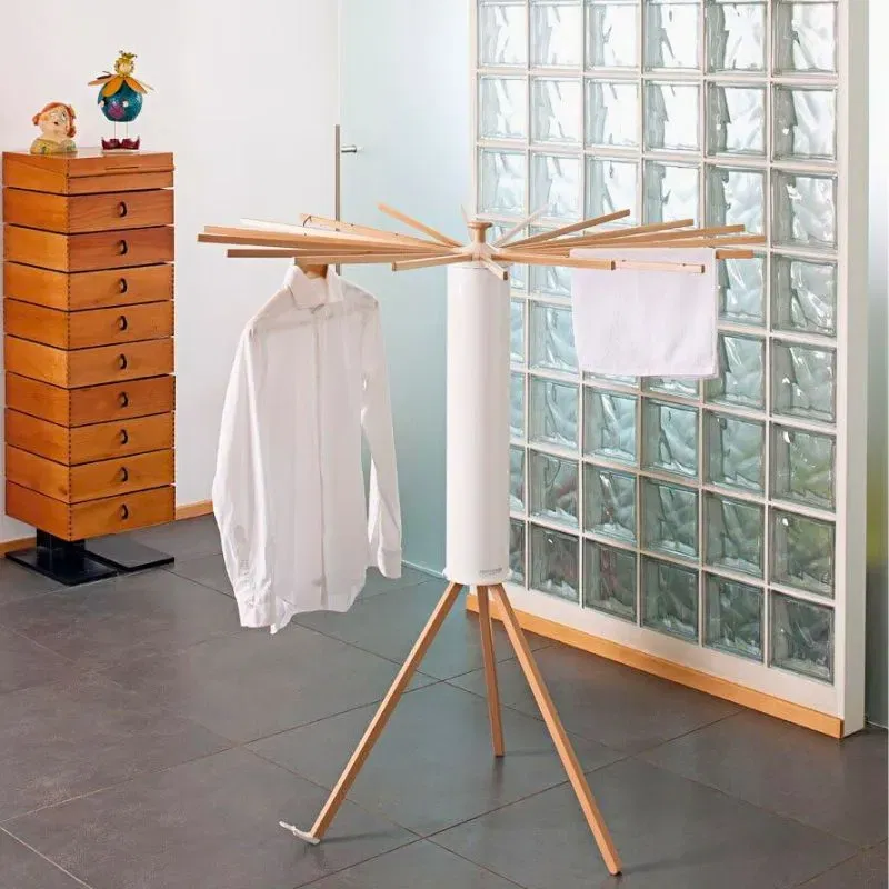 Uscator de rufe pliabil Wood [9]