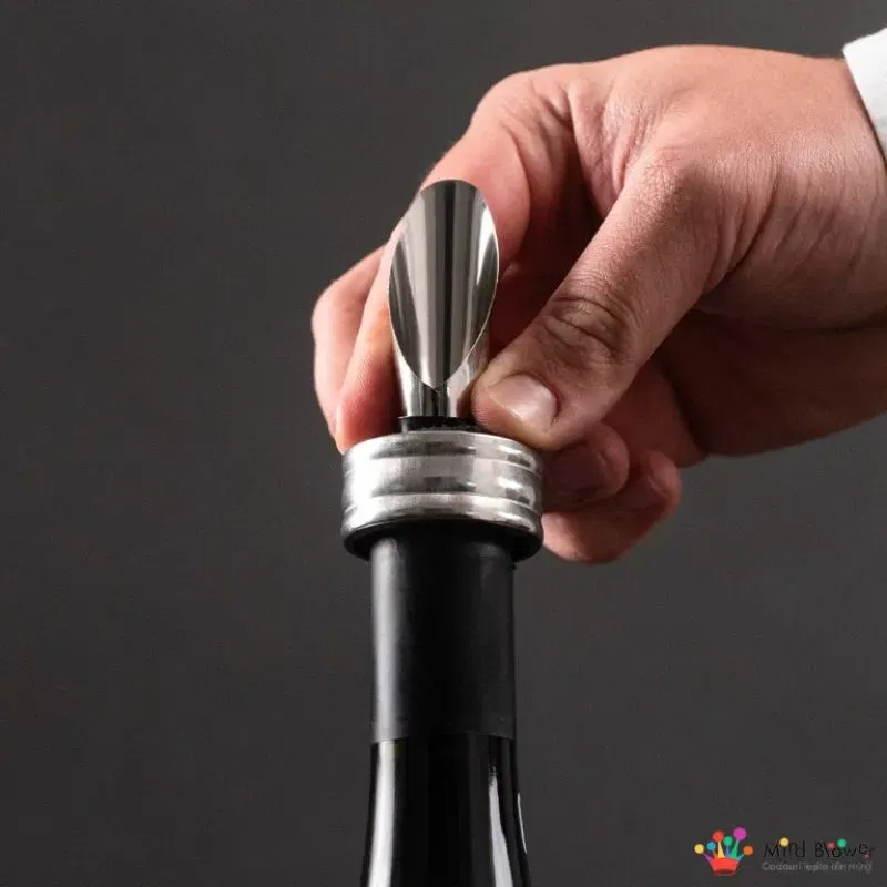 Valiza Deluxe cu accesorii de vin Premium set 9 piese [12]