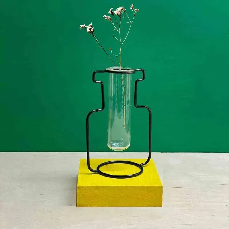 Vaza cu Suport Metalic Plante fericite [1]