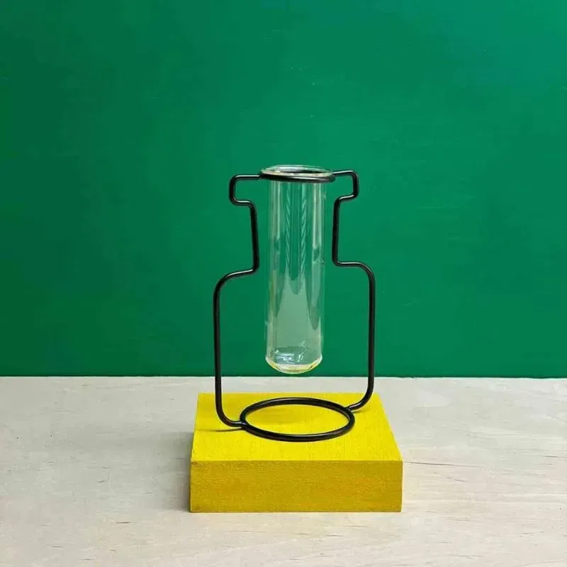 Vaza cu Suport Metalic Plante fericite [3]