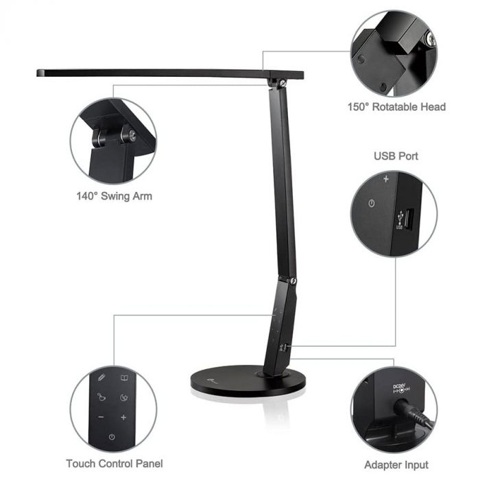 Veioza LED TaoTronics 4 moduri iluminare 600 lm [4]