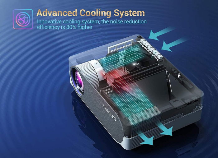 Videoproiector Vankyo Performance 6000 lumeni, cu geanta de transport, HDMI, LED, 1080p Native [8]