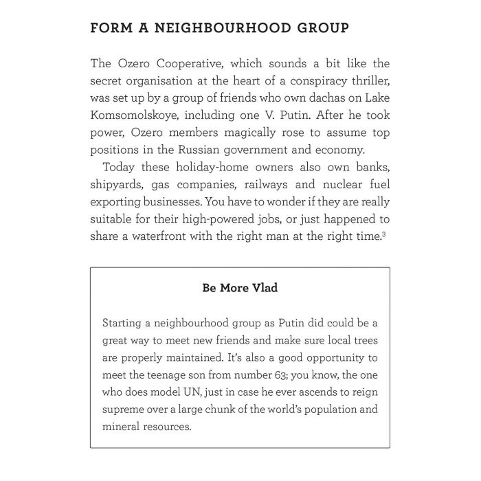 Vladimir Putin: Life coach [5]