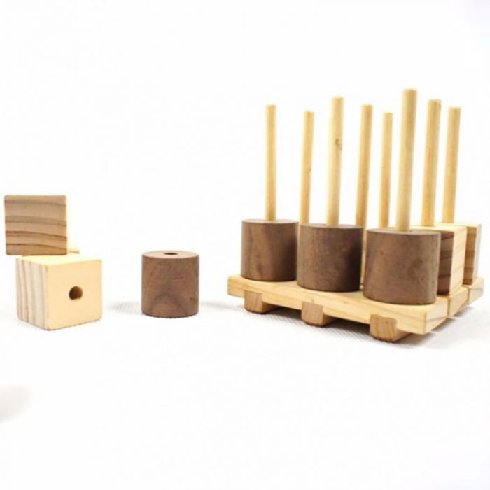 X si 0, Joc 3D din lemn [4]