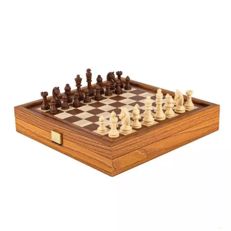 2 in 1 Joc de table si joc de sah Caseta 27x27cm Classic design [6]