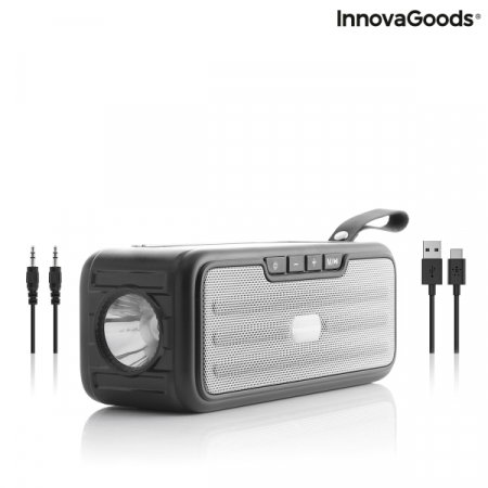 Boxa wireless cu lanterna pentru experienta acustica oriunde [9]