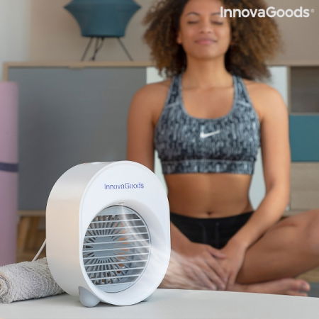 Racitor aer cu ventilator si umidificator, led si ultrasunete [1]