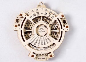Calendar Steampunk din Lemn Ugears [3]