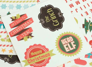 Cana de Craciun cu stickere [5]