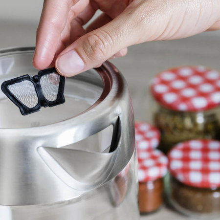 Fierbator apa cu filtru de ceai 1.7 litri [3]