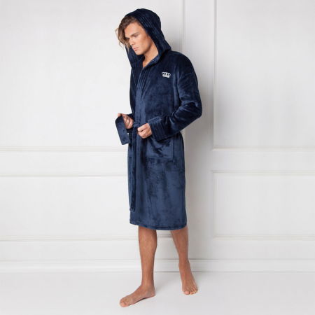 Halat de baie barbati, William albastru [1]