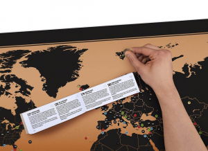 Harta razuibila Bucket List - Originala Luckies [3]