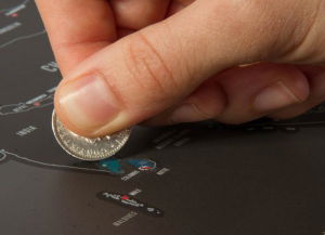 Harta razuibila Capitalele Lumii - Originala Luckies [4]