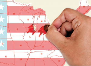 Harta razuibila USA Edition - Originala Luckies [3]