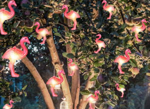 Instalatie de lumini Flamingo Roz [2]