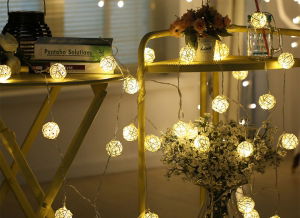 Cadouri pentru Mama - Instalatie de lumini LED Mingiute Sepak Takraw