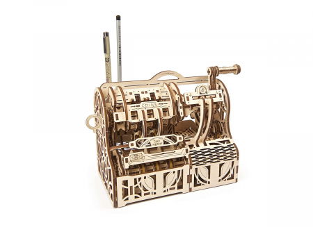 Puzzle 3D Casa de marcat din lemn Ugears [4]