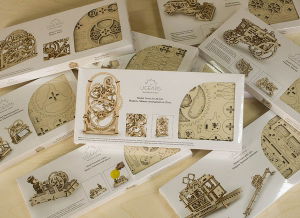 Puzzle 3D Cronometru Ugears [9]