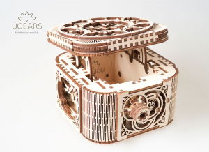 Puzzle 3D Cufar Comori - Model Mecanic din Lemn Ugears [14]