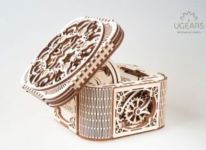 Puzzle 3D Cufar Comori - Model Mecanic din Lemn Ugears [13]